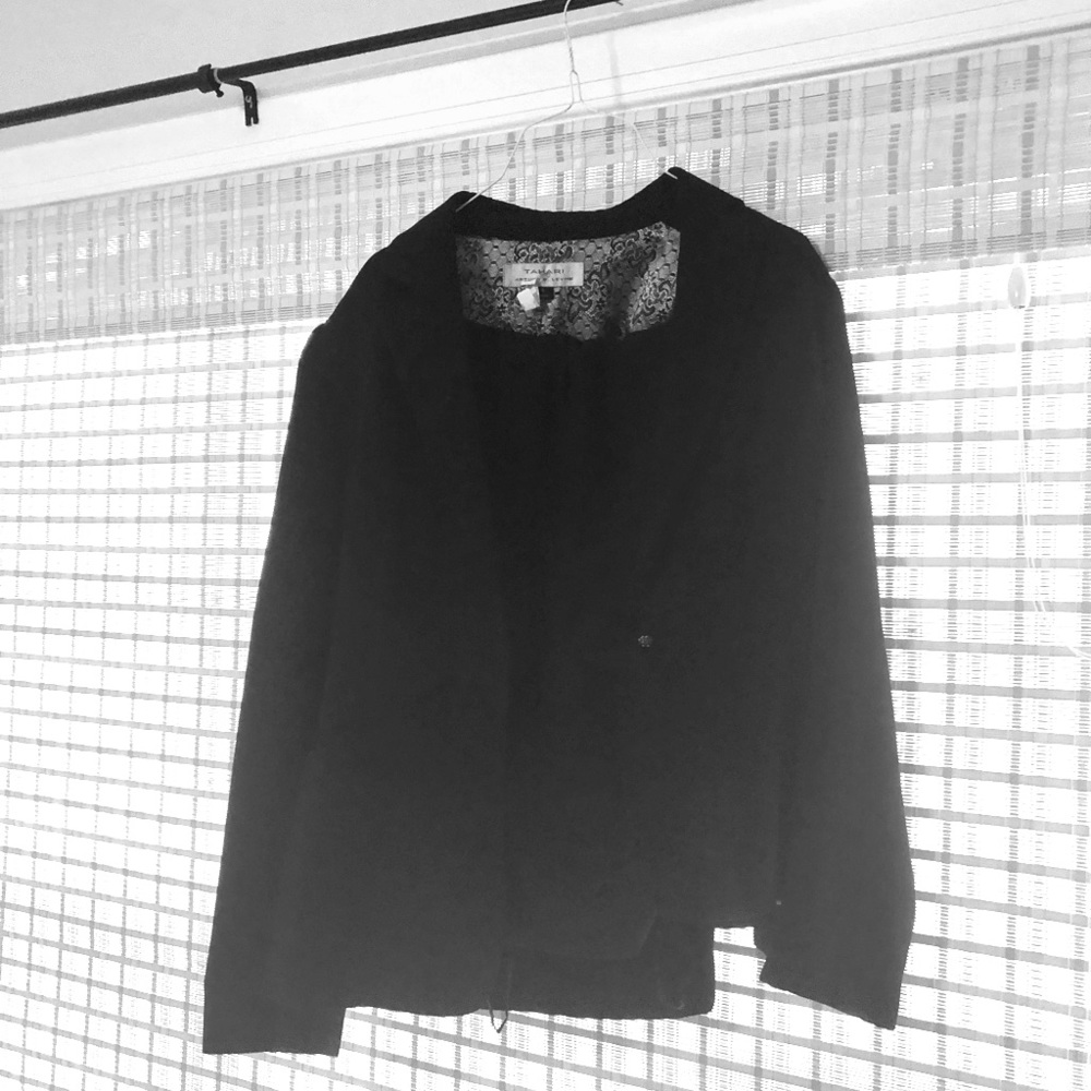 Black Tahari Pants Suit